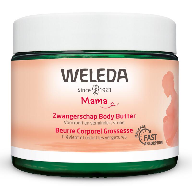 Zwangerschaps body butter van Weleda, 1 x 150 ml