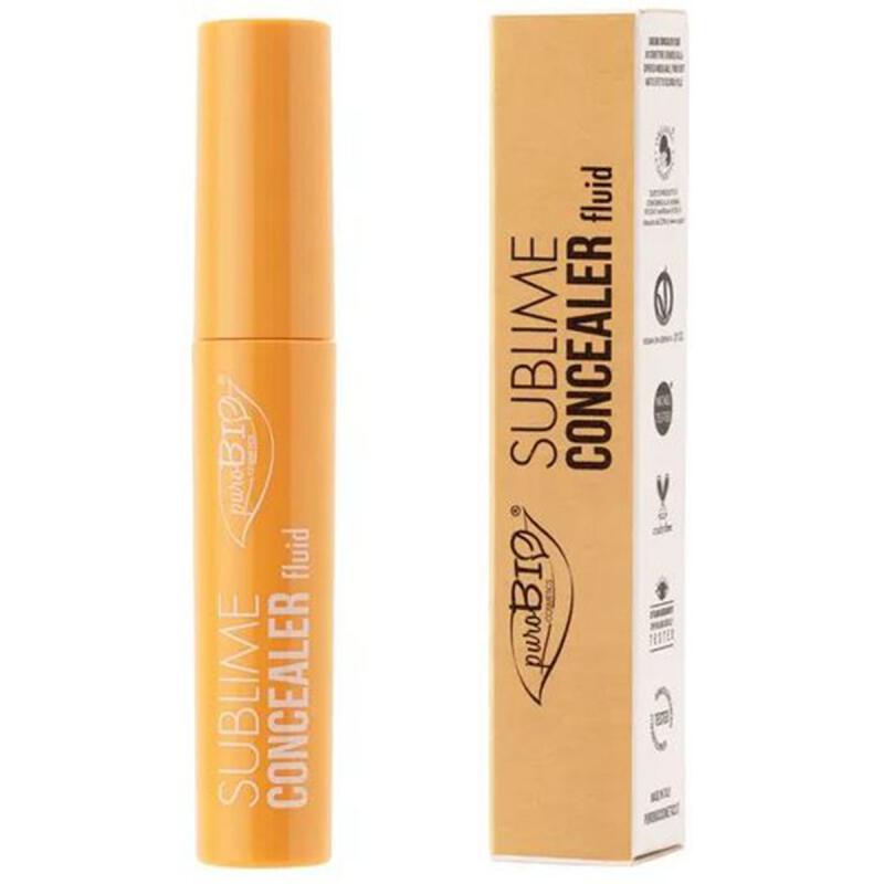 Concealer fluid sublime 03 van PuroBIO, 1 x 30 ml