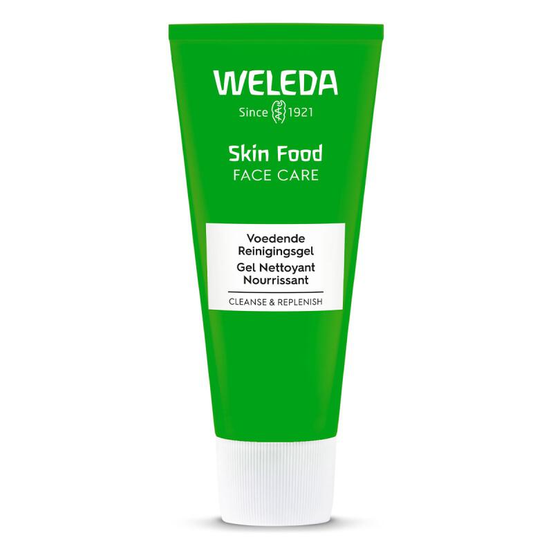 Skin food reinigingsgel van Weleda, 1 x 75 ml