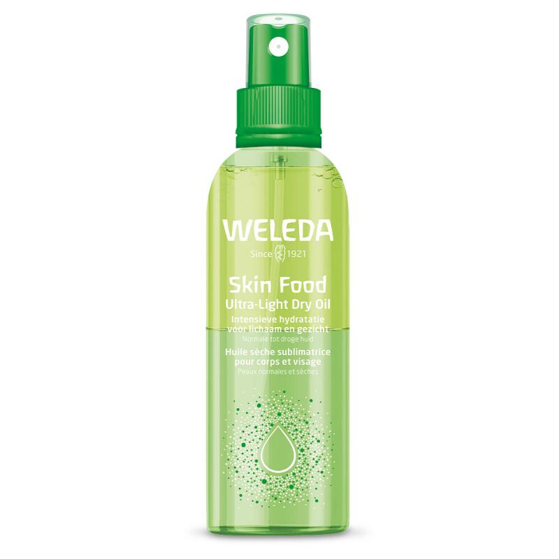 Skin food ultra light dry oil van Weleda, 1 x 100 ml