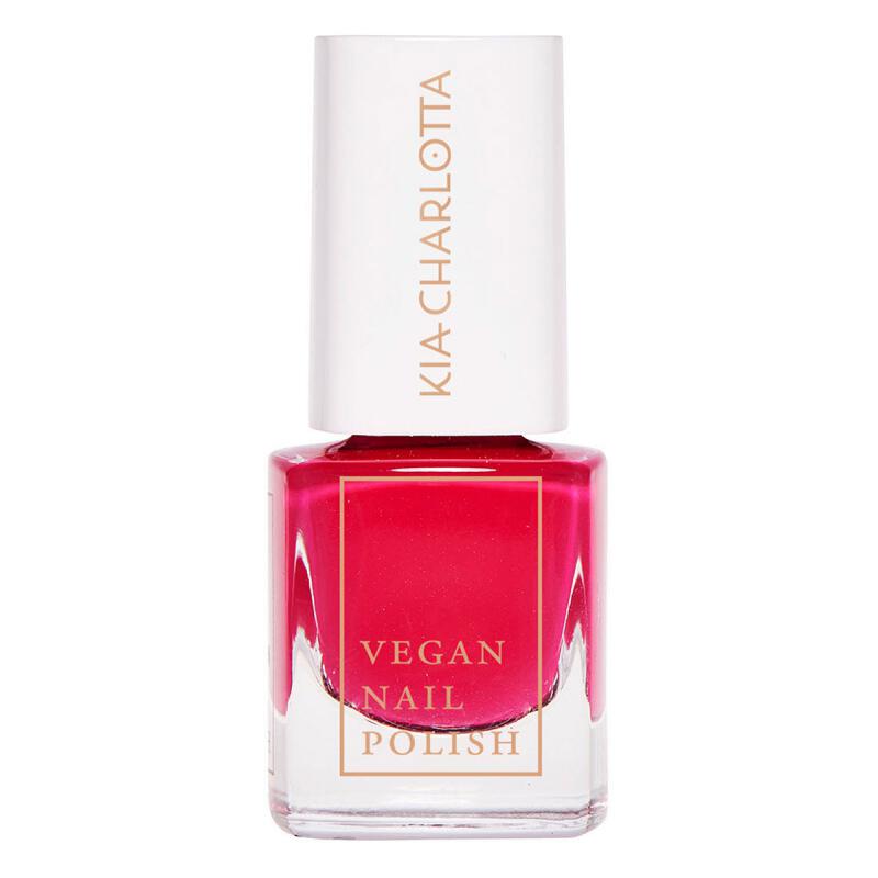 Nagellak crimson red `midsummer magic` van KIA CHARLOTTA, 1 x 5