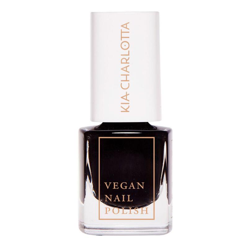 Nagellak black `a brave soul` van KIA CHARLOTTA, 1 x 5 ml