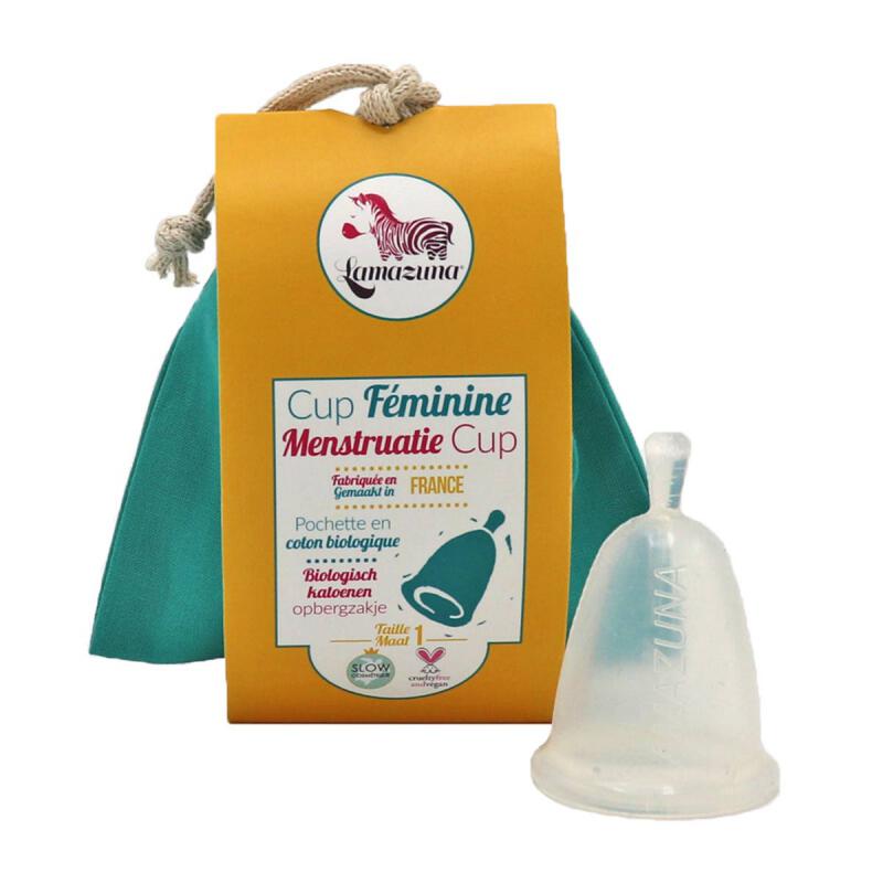 Menstruatiecup maat 1 van Lamazuna, 6 x 1 stk