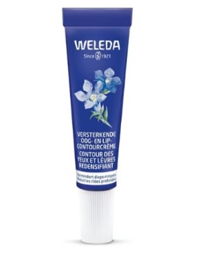 Blauwe gentiaan oogcontourcreme van Weleda, 1 x 10 ml
