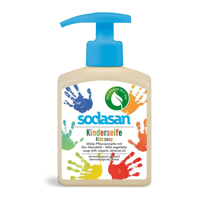 Handzeep kids van Sodasan, 6 x 300 ml