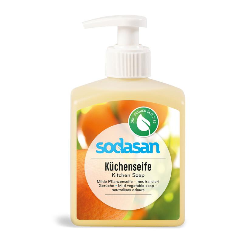 Handzeep keuken van Sodasan, 6 x 300 ml