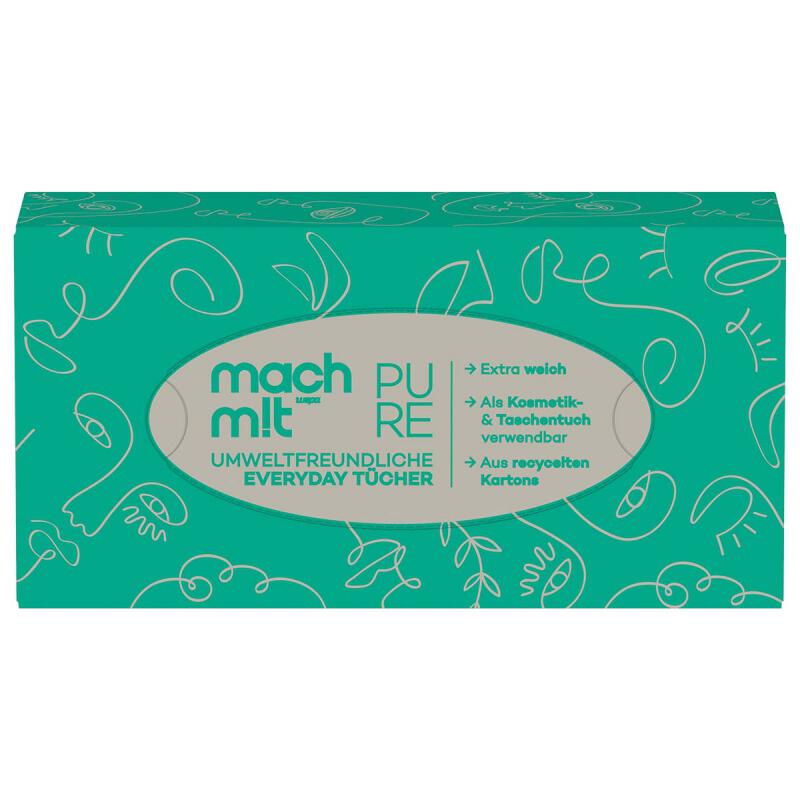 Tissues 4lg 100vl mach mit van Satino, 24 x 100 stk
