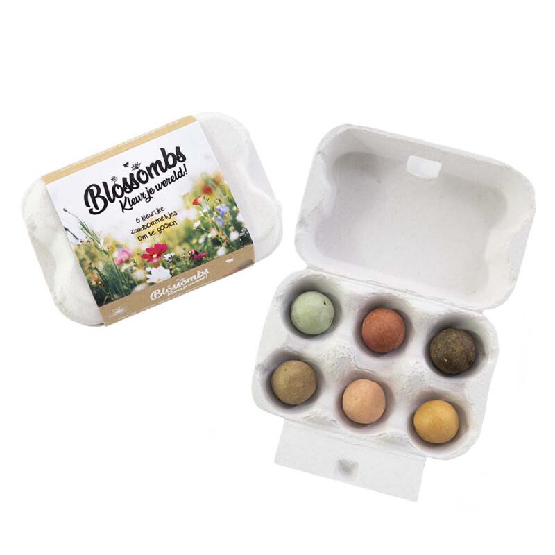 Giftbox eierdoos 6st van BLOSSOMBS, 1 x 44 g