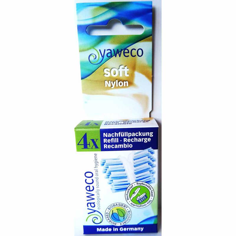 Navul 4 koppen nylon soft van Yaweco, 1 x 1 stk