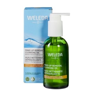 Reinigingsolie + make-up remover van Weleda, 1 x 150 ml