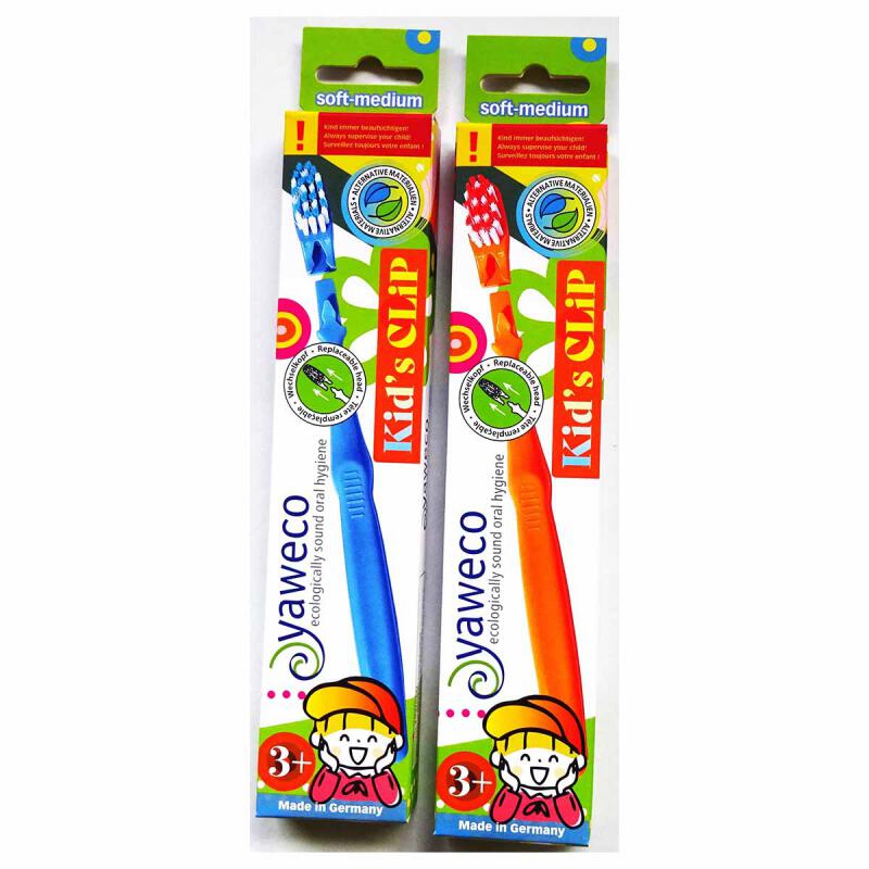 Tandenborstel kids soft-medium van Yaweco, 1 x 1 stk