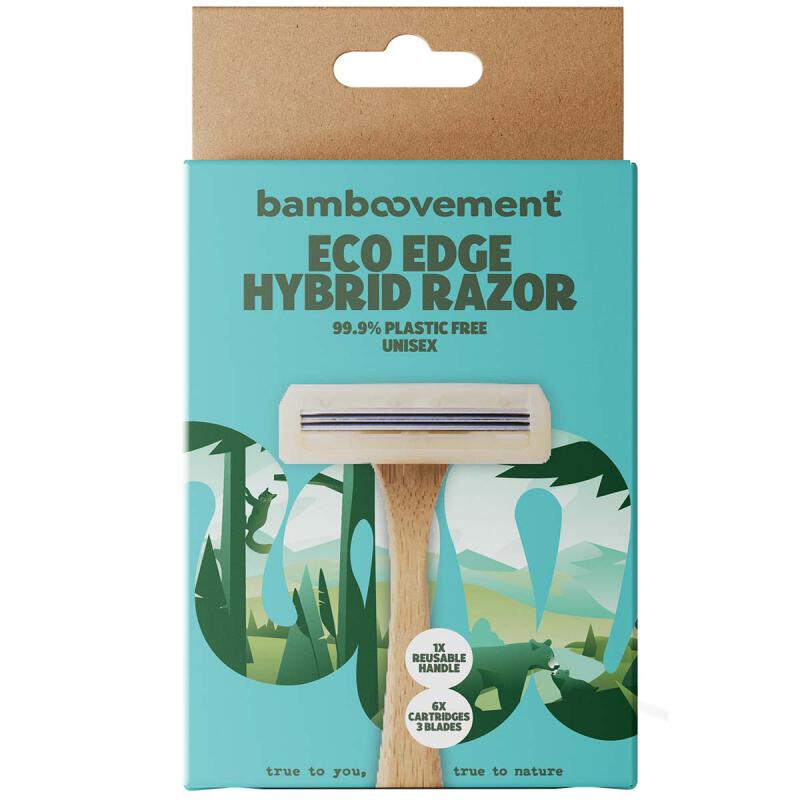 Scheermes met refill van BAMBOOVEMENT, 1 x 6 stk