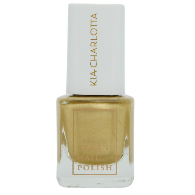 Nagellak golden glamour van KIA CHARLOTTA, 1 x 5 ml