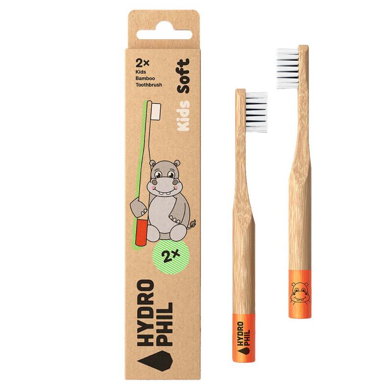 Tandenborstel kids soft hippo van Hydrophil, 1 x 2 stk