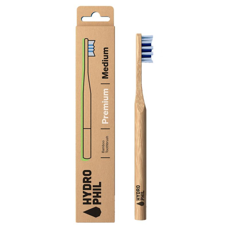 Tandenborstel premium (m) van Hydrophil, 1 x 1 stk