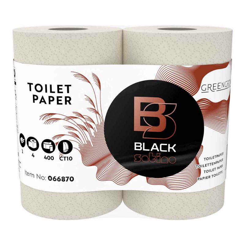 Toiletpapier 2lg 400vl 4x green grow van Satino, 10 x 4 stk Toiletpapier 2lg 400vl 4x green grow van Satino, 10 x 4 stk