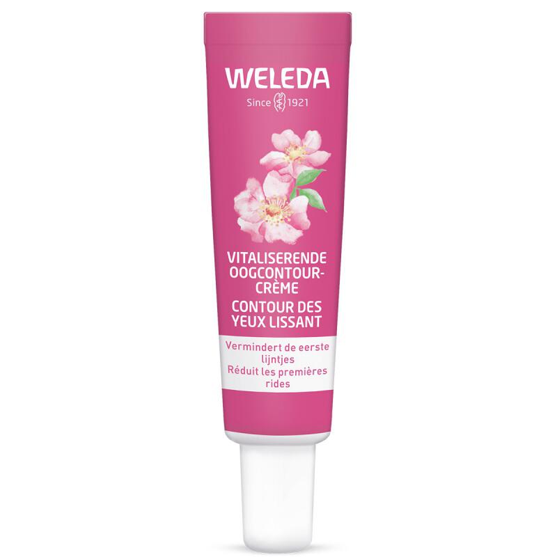 Wilde rozen witte thee oogcontourcreme vitaliseren van Weleda, 1