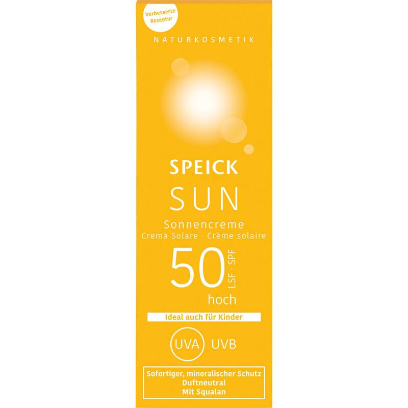Zonnecreme spf50+ van Speick, 1 x 60 ml