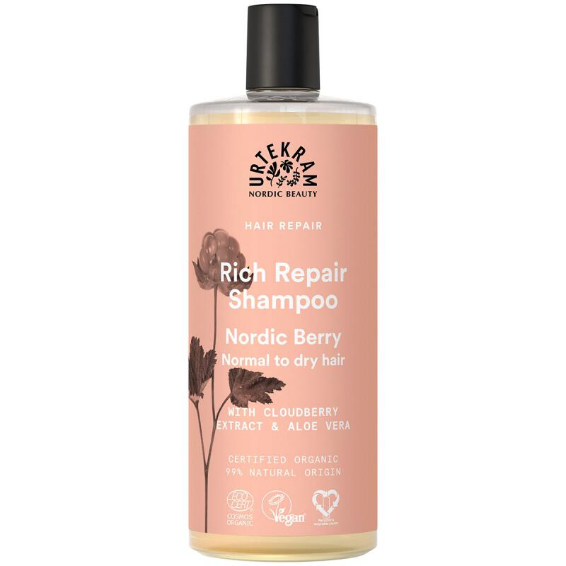 Shampoo nordic berry groot van Urtekram, 1 x 500 ml