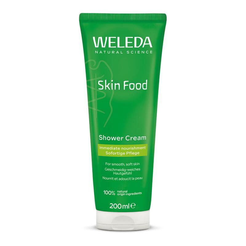 Douchecreme skin food van Weleda, 1 x 400 ml