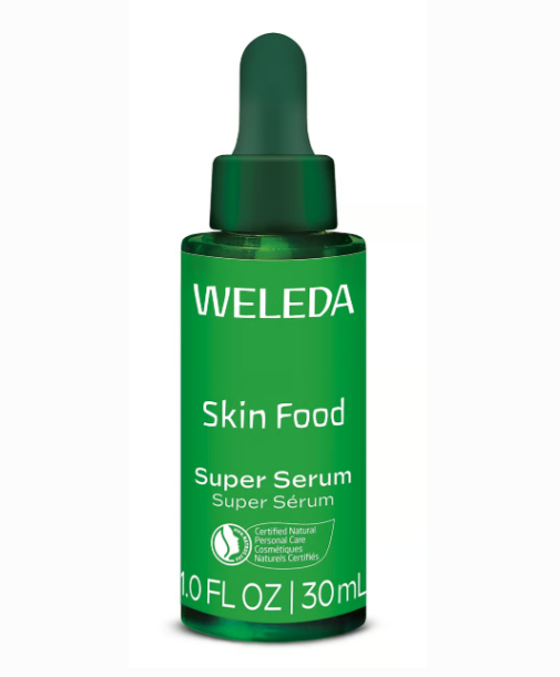 Super serum skin food van Weleda, 1 x 30 ml