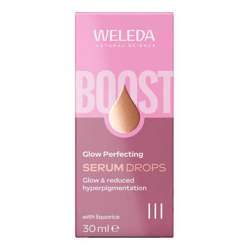 Boost serum drops glow van Weleda, 1 x 30 ml Boost serum drops glow van Weleda, 1 x 30 ml