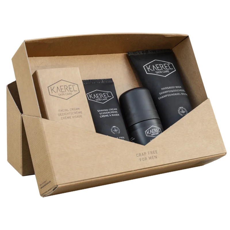 Gift set van Kaerel skin care, 1 x 450 ml