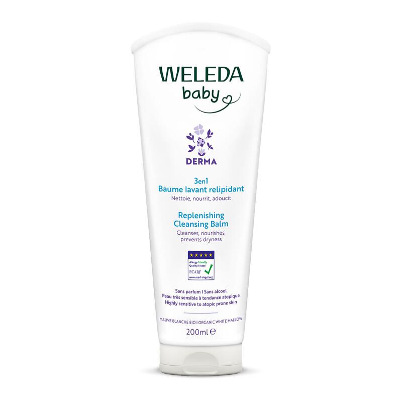 Douchecreme baby derma 3-in1 van Weleda, 1 x 200 ml Douchecreme baby derma 3-in1 van Weleda, 1 x 200 ml