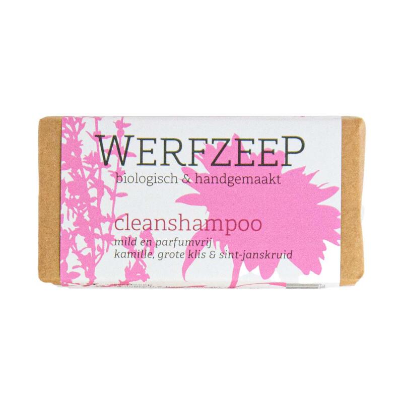 Cleanshampoo van Werfzeep, 1 x 100 g