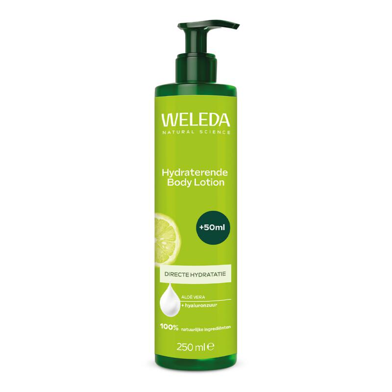 Bodylotion hydraterend aloë vera van Weleda, 1 x 250 ml