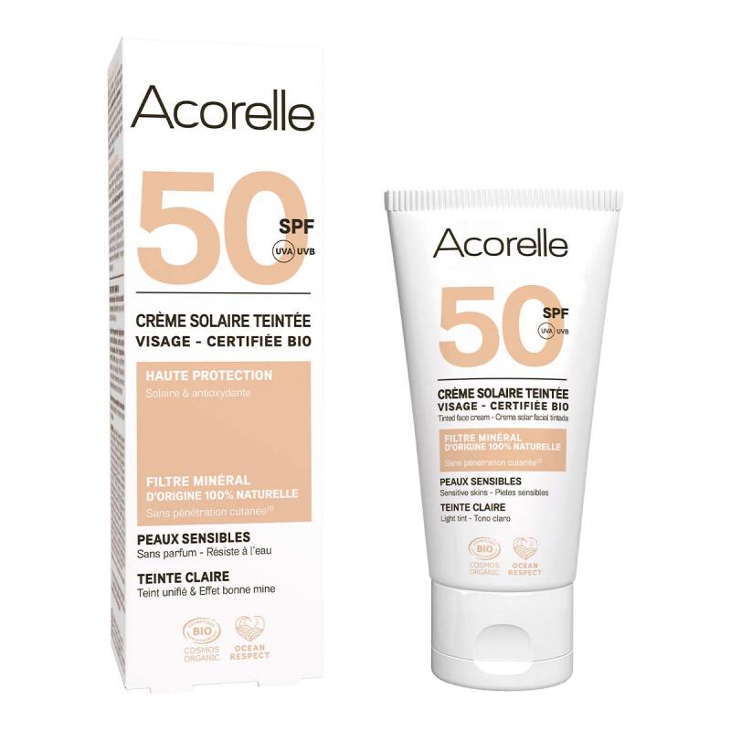 Tint sunscreen 50 - light van Acorelle, 1 x 50 ml