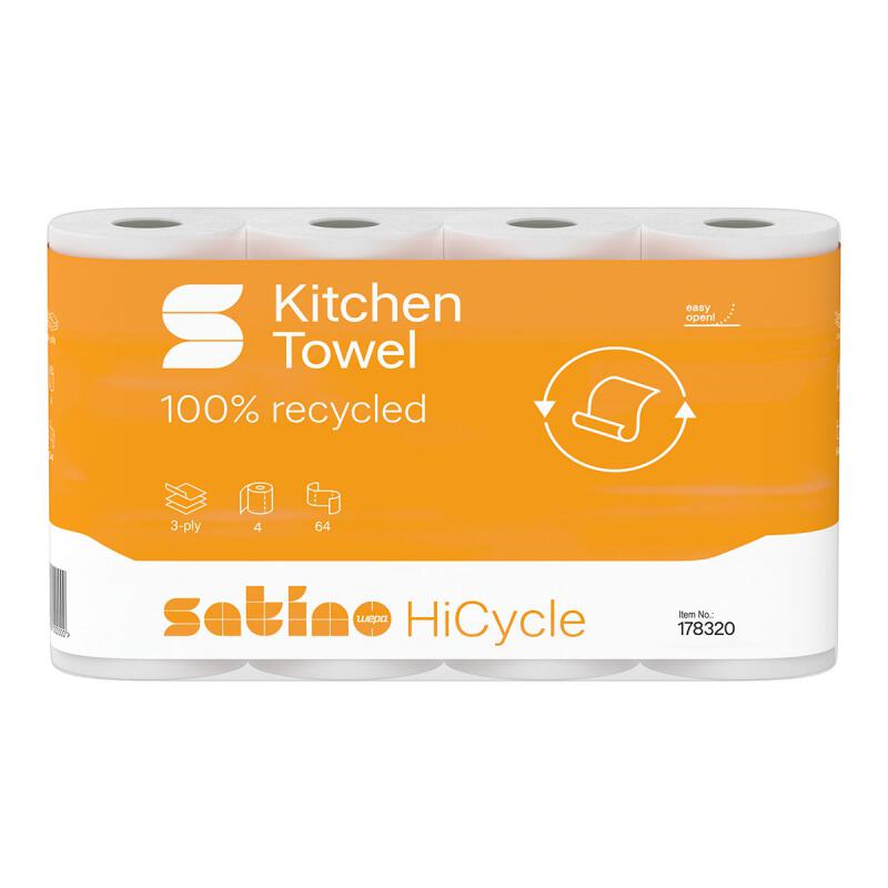 Keukenrol hicycle 3lg 64v van Satino, 8 x 4 stk