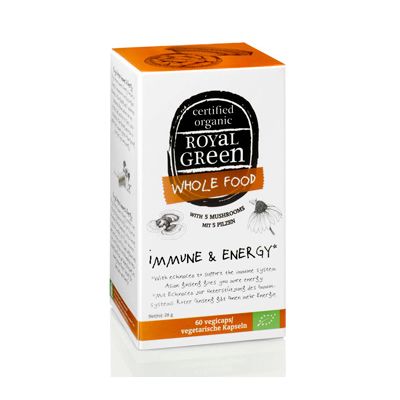 Immune & energy van Royal Green, 1 x 60 stk