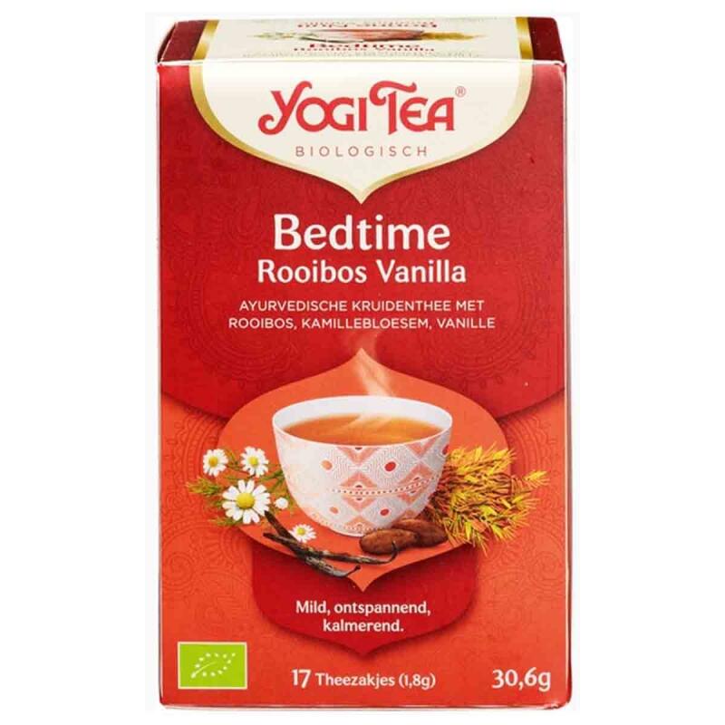 Bedtime Rooibos Vanille van Yogi Tea, 6x 17 blt