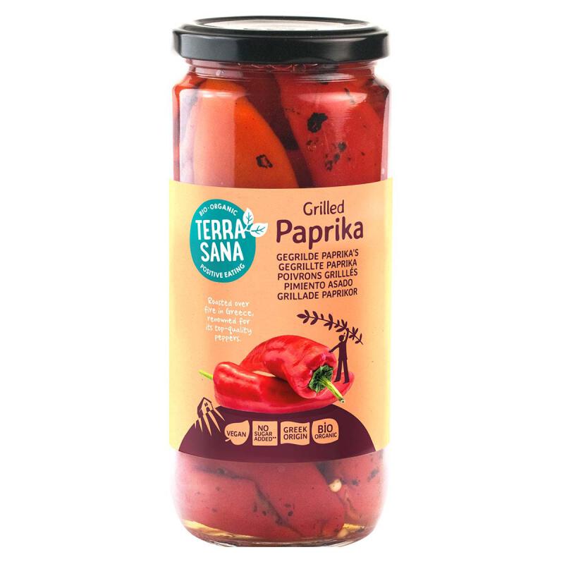 Paprika gegrild van TerraSana, 6 x 450 g