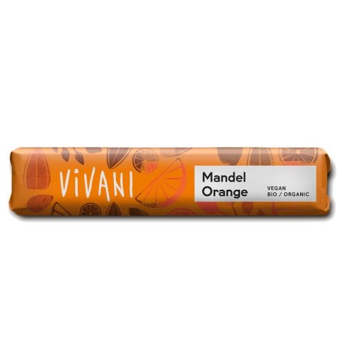 Rice choco almond orange van Vivani, 18x 35 gram