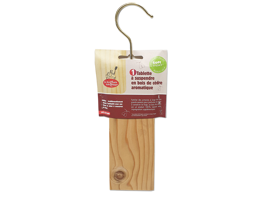 Cederhouten Kledingkast Geurhanger van La Droguerie, 1 x 1 stk