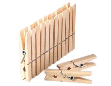 Wasknijpers van La Droguerie Ecologique, 1 x 50 stuks