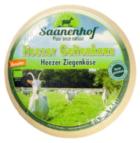 Geitenkaas jong belegen van Saanenhof, &plusmn; 4 kg