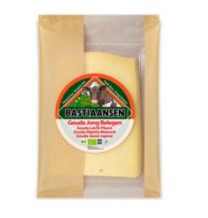 Plakken kaas jong belegen 50+ van Bastiaansen, 1 x 150 g