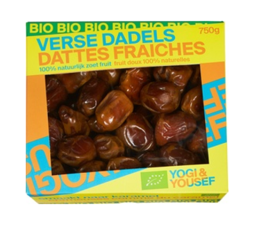 Dadels Dalia Sukkary (koelvers) van Yogi & Yousef`s, 1 x 750 g