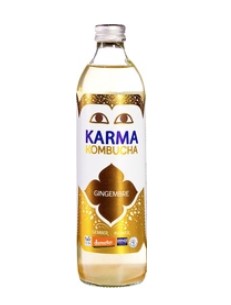 Kombucha gember van Karma, 1 x 500 ml