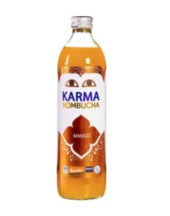 Kombucha mango van Karma, 1 x 500 ml