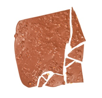 Breukchocolade melk van De Bijenkorf Patisserie, 1 x 3,5 kg Breukchocolade melk van De Bijenkorf Patisserie, 1 x 3,5 kg