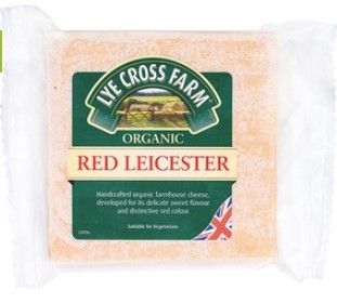 Cheddar red leichester van Lye Cross Farm, 1 x 200 g
