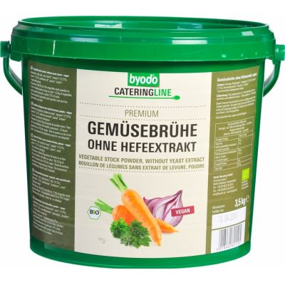 Groentebouillonpoeder gistvrij van Byodo, 1x 3,5 kg