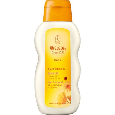 Calendula bodymilk van Weleda, 200 ml.
