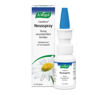 Cinuforce neusspray droog neusslijmvlies korstjes  A.Vogel 1 x 1