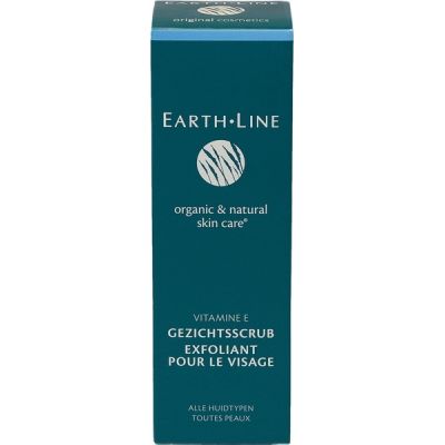 Vitamine E gezichtsscrub van Earth Line, 1x 100ml