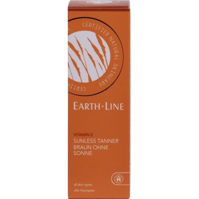 Vitamine E bruin zonder zon van Earth Line, 1x 100ml